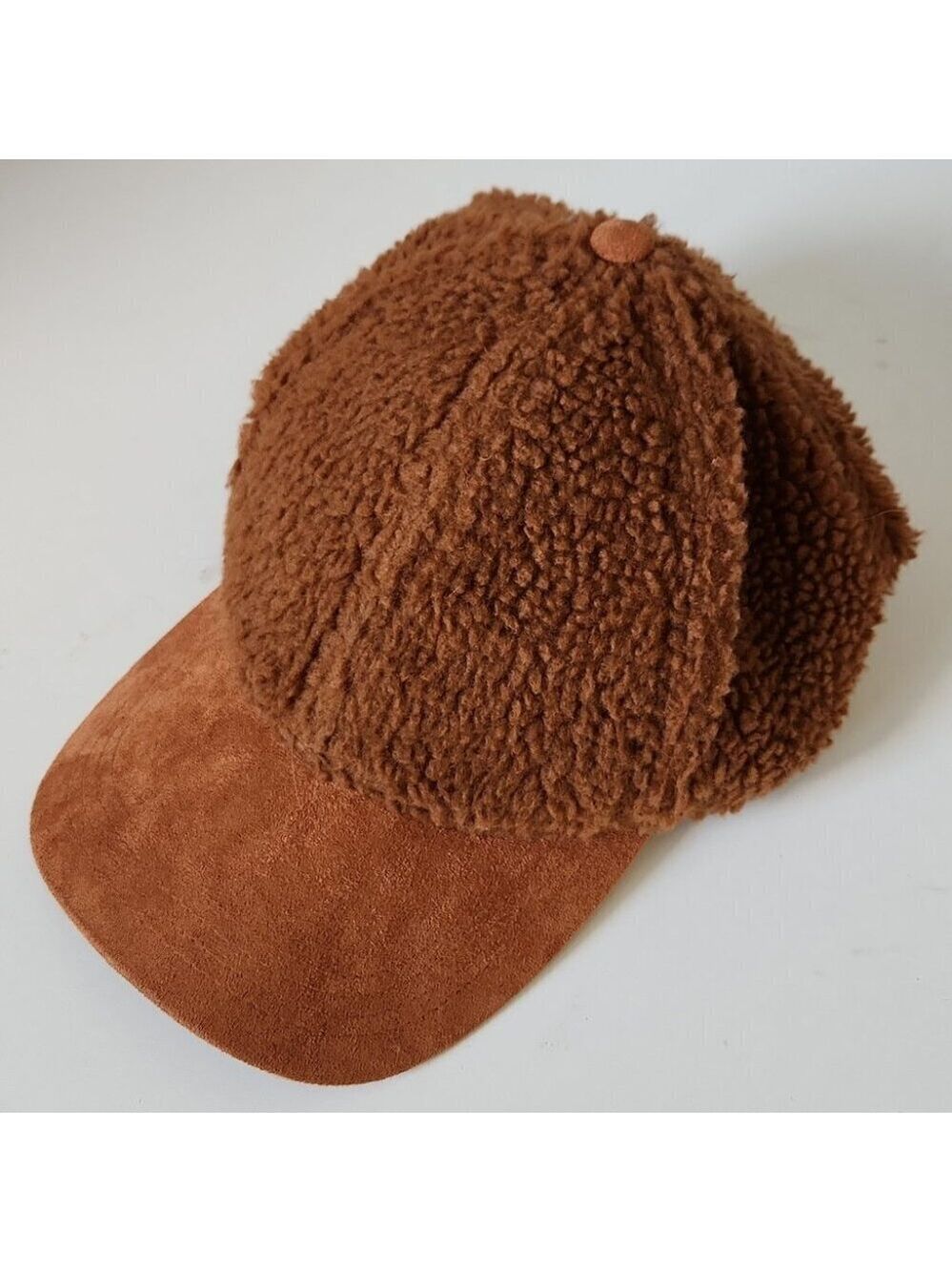BADGLEY MISCHKA | Teddy Sherpa Hat Cap Brown OS